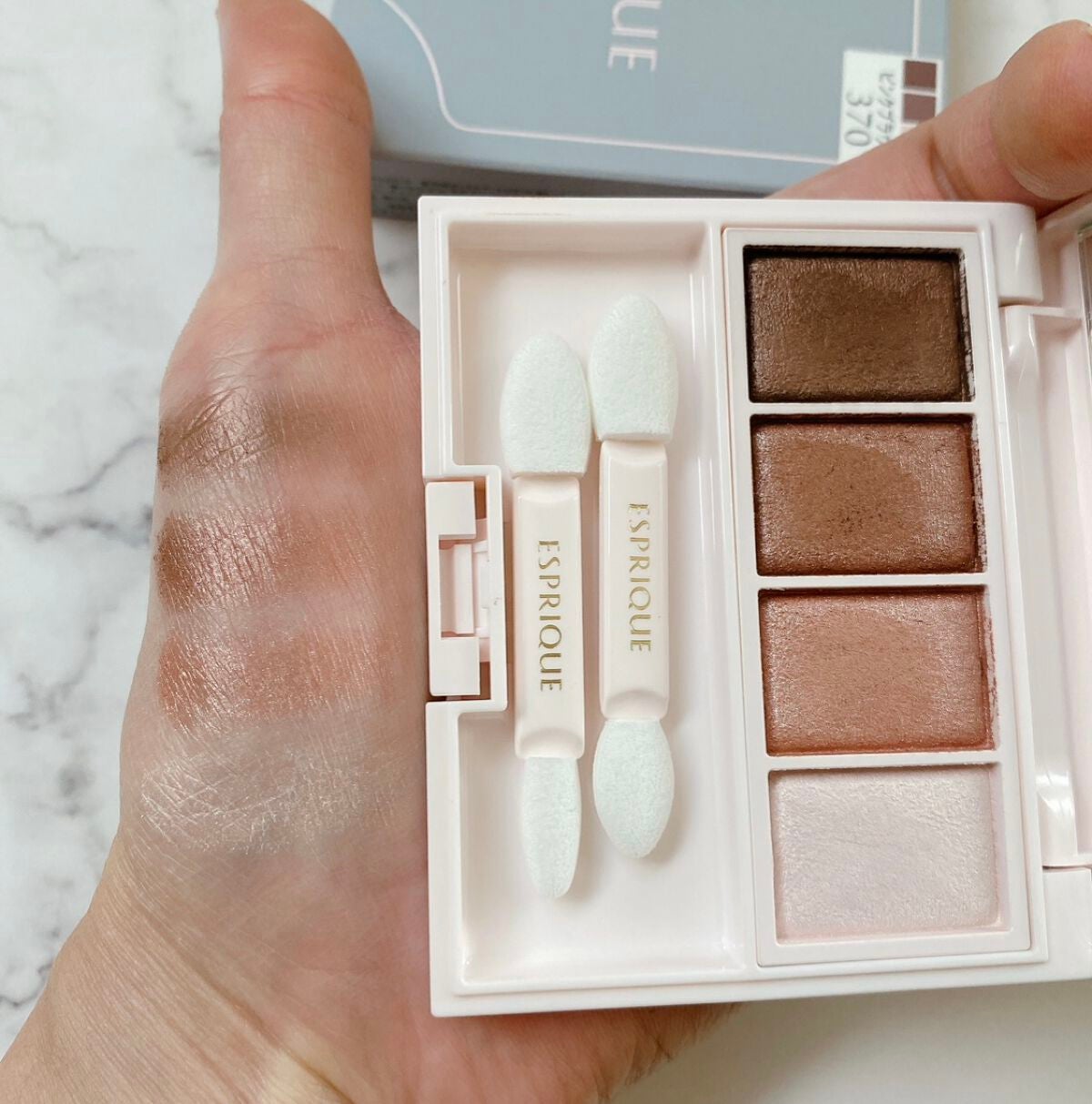 メロウ フィーリング アイズ/ESPRIQUE/アイシャドウパレットを使ったクチコミ(3枚目)