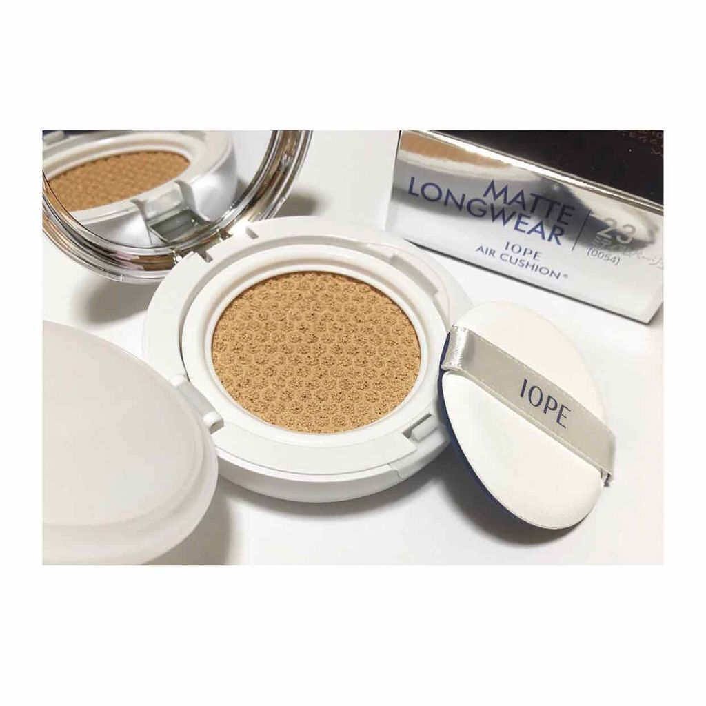 エアクッション マットロングウェア/IOPE/クッションファンデーションを使ったクチコミ(2枚目)