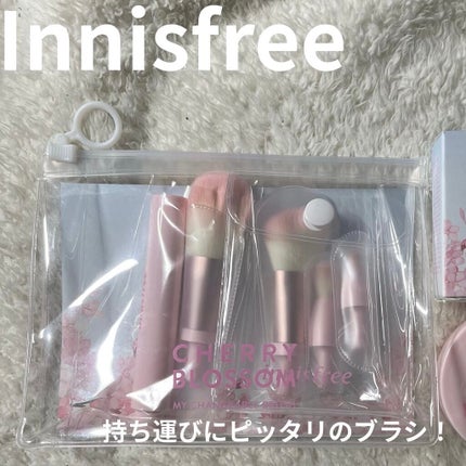 マスター パウダー ブラシ/innisfree/メイクブラシを使ったクチコミ(1枚目)