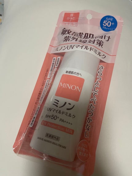 ミノンUVマイルドミルク/ミノン/日焼け止めミルクを使ったクチコミ(1枚目)