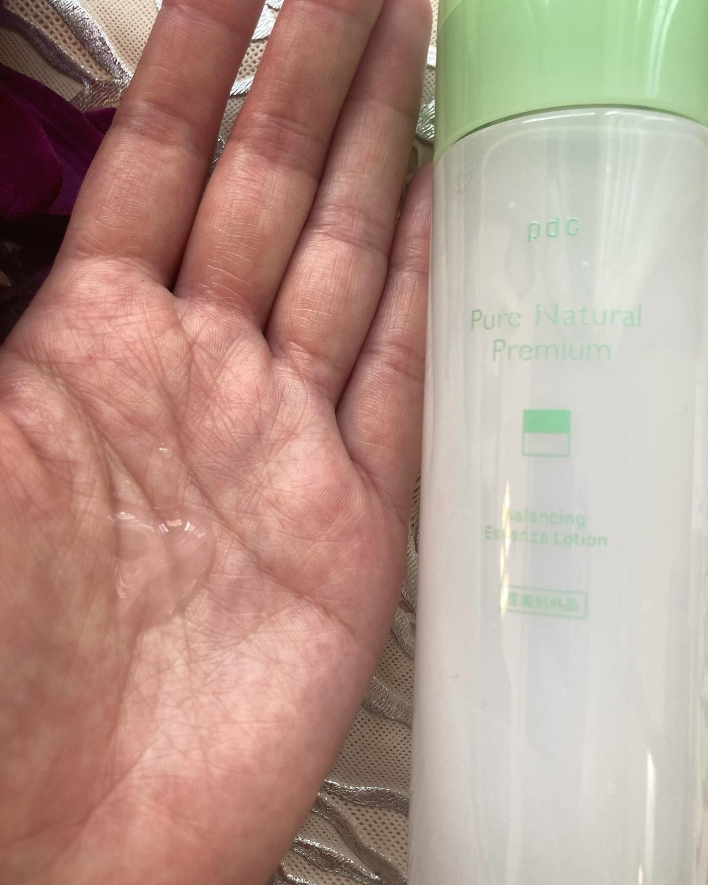ピュア ナチュラル プレミアム バランシング エッセンスローション /pdc/オールインワン化粧品を使ったクチコミ(3枚目)
