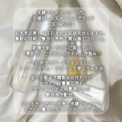 ダーマコアクリーム/SKIN52&CO/フェイスクリームを使ったクチコミ(2枚目)