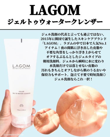 マイクロフォーム クレンザー/LAGOM /クレンジングクリームを使ったクチコミ（3枚目）