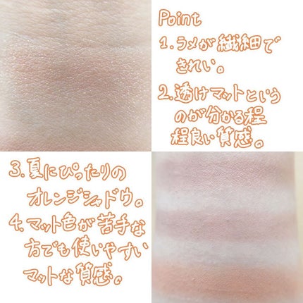 シルキースフレアイズ(マットタイプ)/キャンメイク/アイシャドウパレットを使ったクチコミ(3枚目)