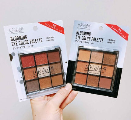 UR GLAM BLOOMING EYE COLOR PALETTE/U R GLAM/アイシャドウパレットを使ったクチコミ(1枚目)