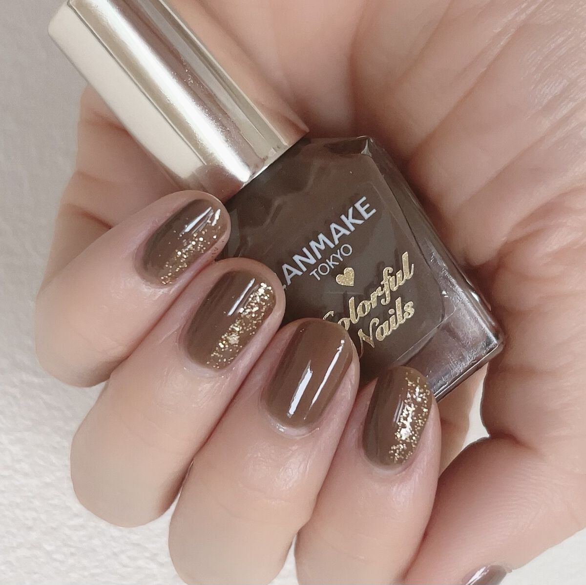 CHEER me COLOR ネイルポリッシュ/セリア/マニキュアを使ったクチコミ（3枚目）