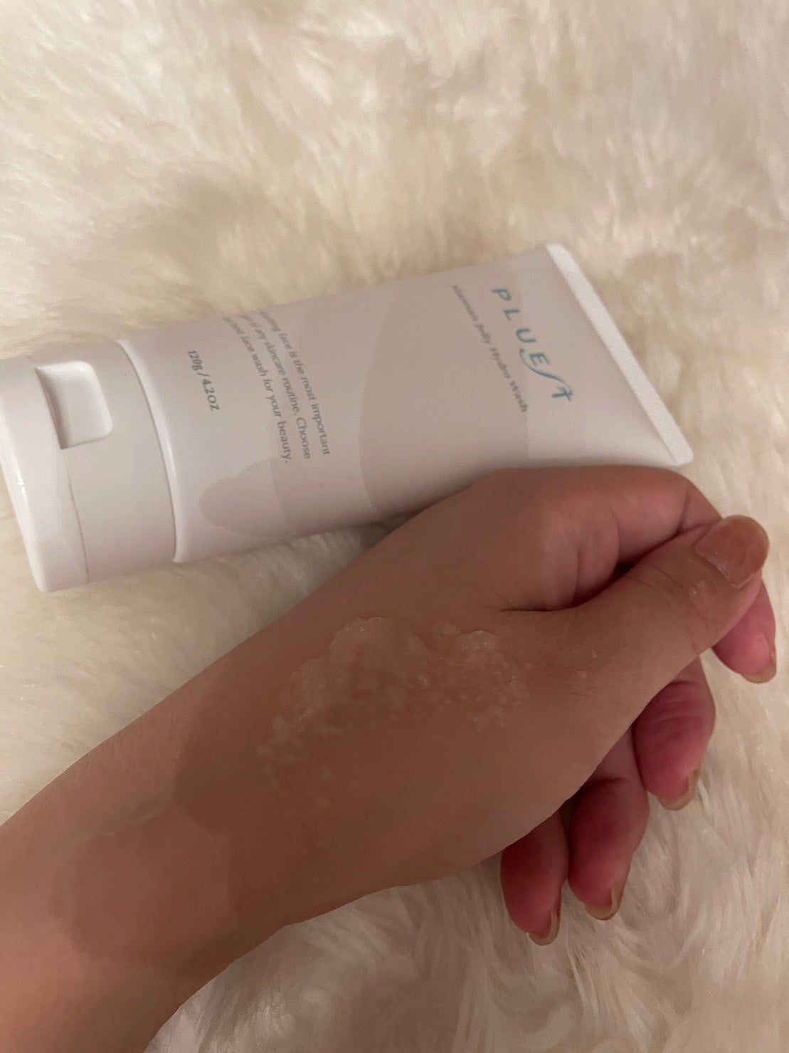 マンナンジェリーハイドロウォッシュ/PLUEST/洗顔料を使ったクチコミ(2枚目)