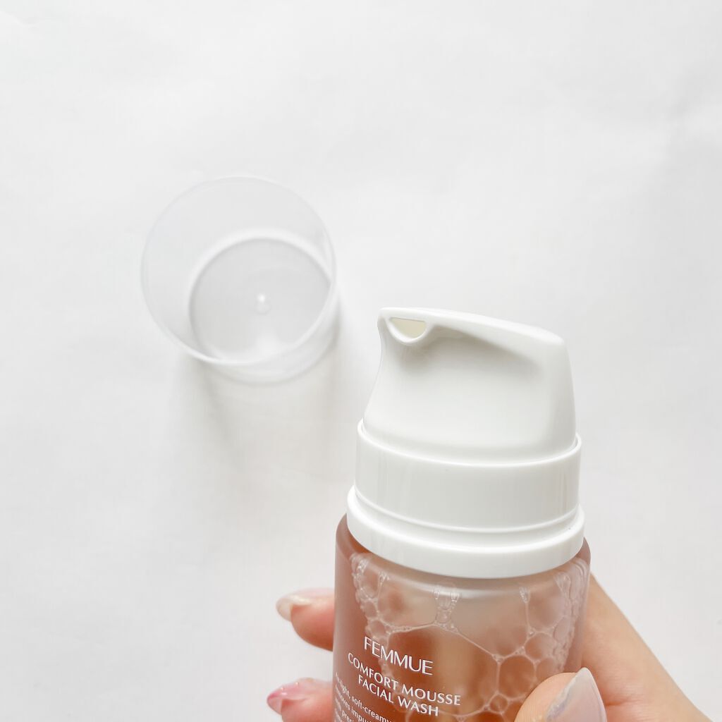 コンフォート ムースウォッシュ/FEMMUE/泡洗顔を使ったクチコミ（3枚目）