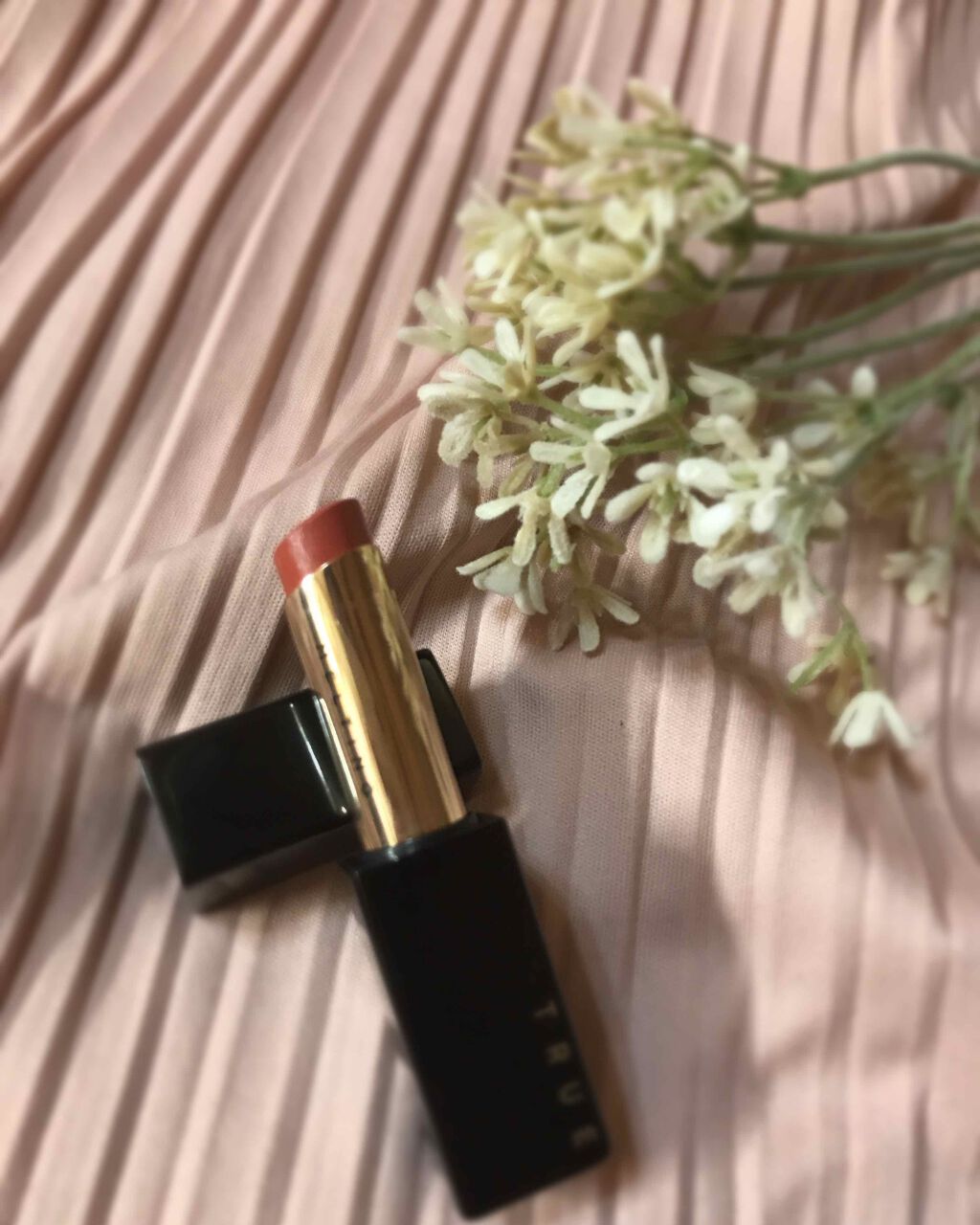 トゥルーメルティングリップスティック BR01 GLAZED COOKIE/A’pieu/口紅を使ったクチコミ（2枚目）