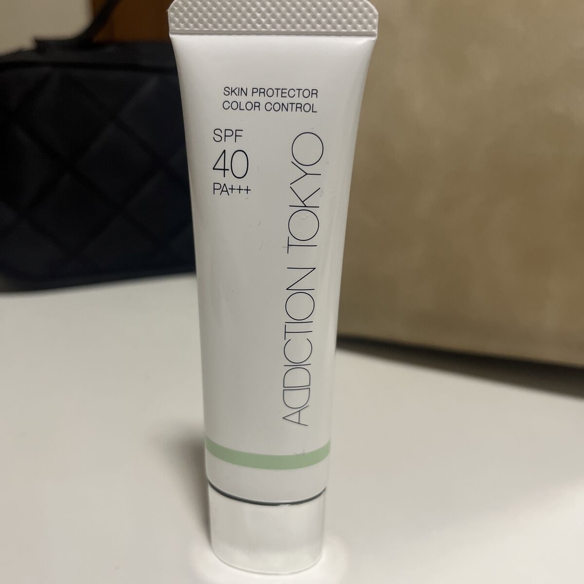 アディクション スキンプロテクター カラーコントロール SPF 40 PA+++ 004 Pure Mint/ADDICTION/化粧下地を使ったクチコミ（1枚目）