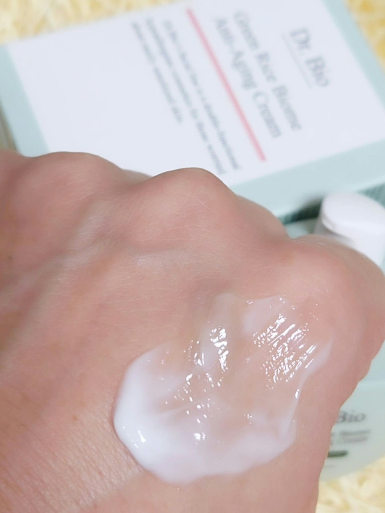 緑米ライスバイオーム™トーンアップ弾力クリーム/Dr.Bio/フェイスクリームを使ったクチコミ(3枚目)