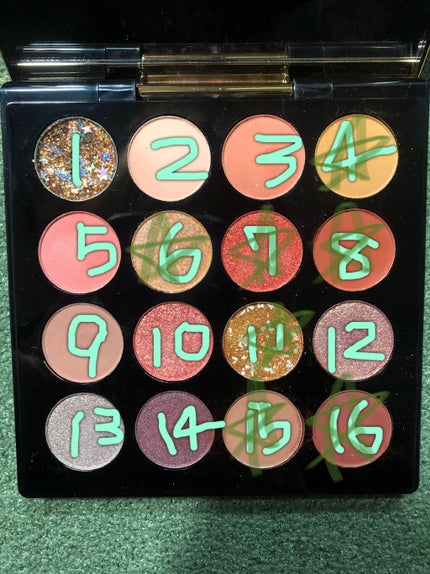 大英博物館 エジプトシリーズ アイシャドウパレット/ZEESEA/アイシャドウパレットを使ったクチコミ(5枚目)