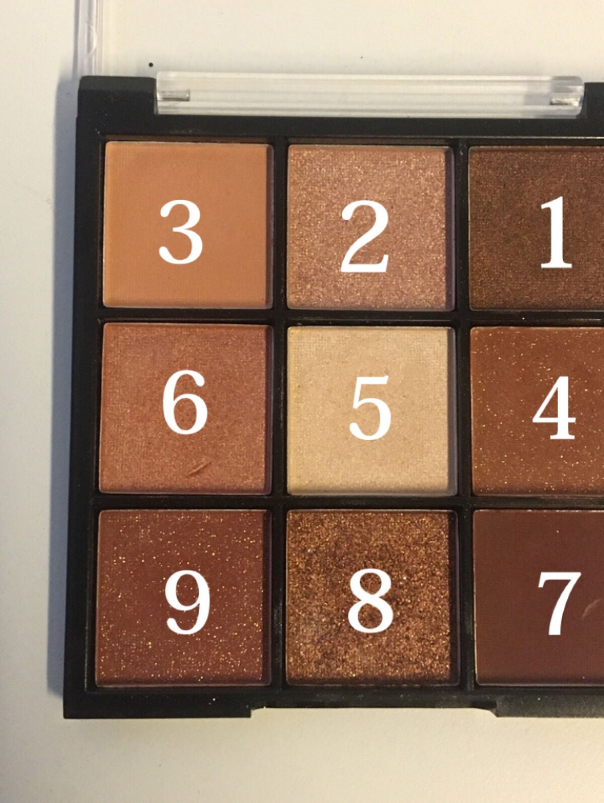 UR GLAM BLOOMING EYE COLOR PALETTE/U R GLAM/アイシャドウパレットを使ったクチコミ(2枚目)