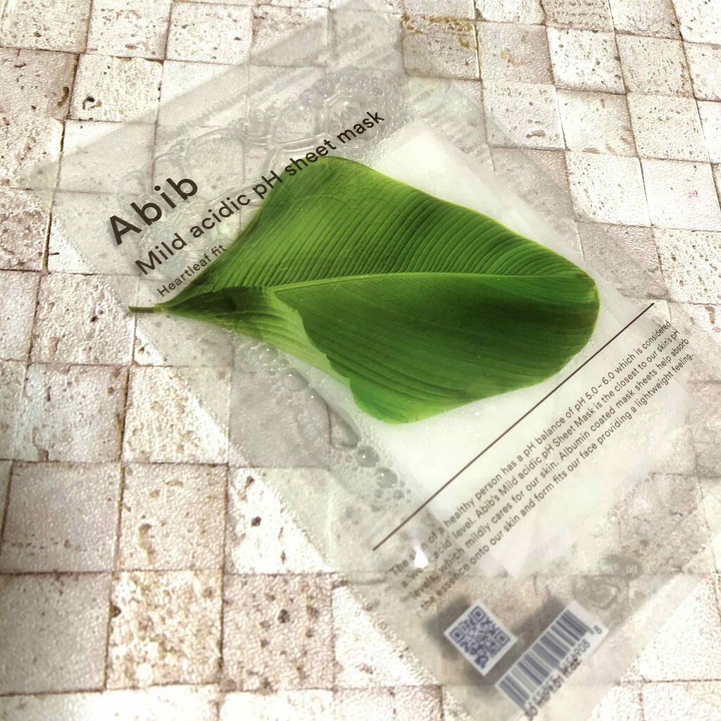 弱酸性pHシートマスク ドクダミフィット/Abib /シートマスク・パックを使ったクチコミ（2枚目）