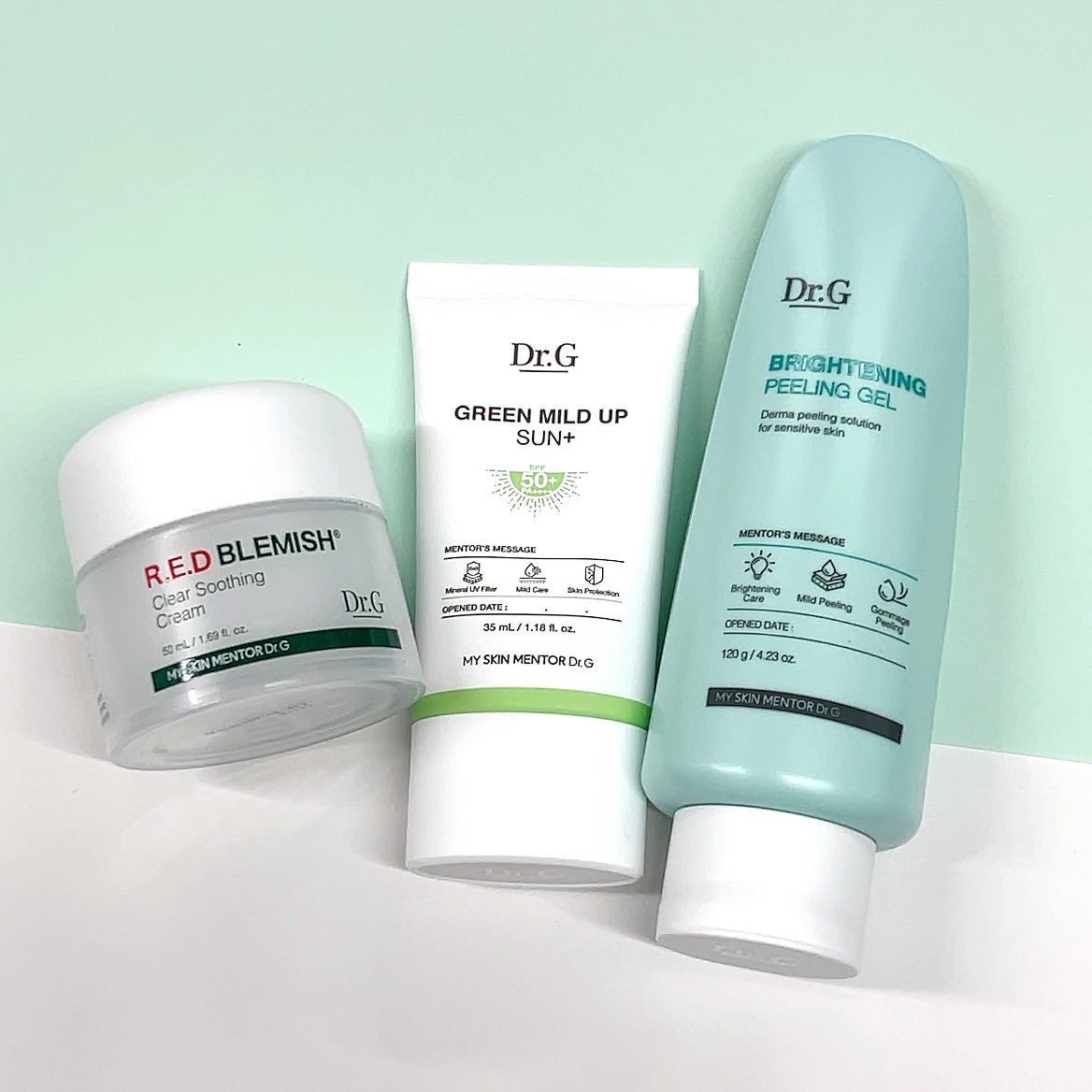 グリーンマイルドアップサンプラス/Dr.G/日焼け止めクリームを使ったクチコミ(8枚目)