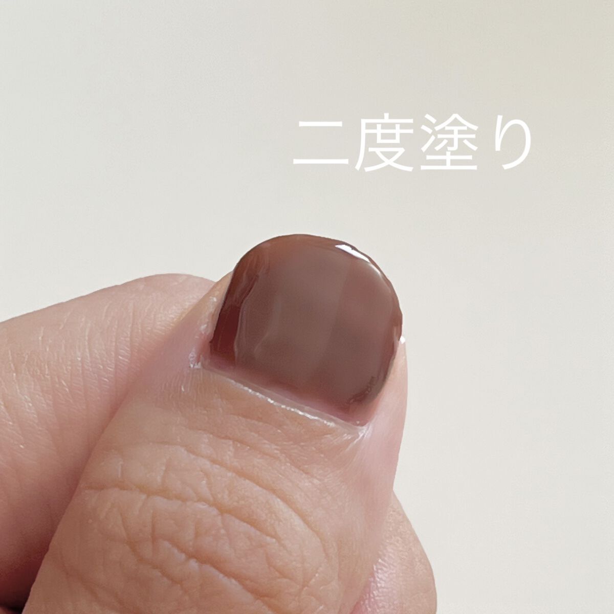 ミニネイル BR08 松（まつ）/パラドゥ/マニキュアを使ったクチコミ（3枚目）