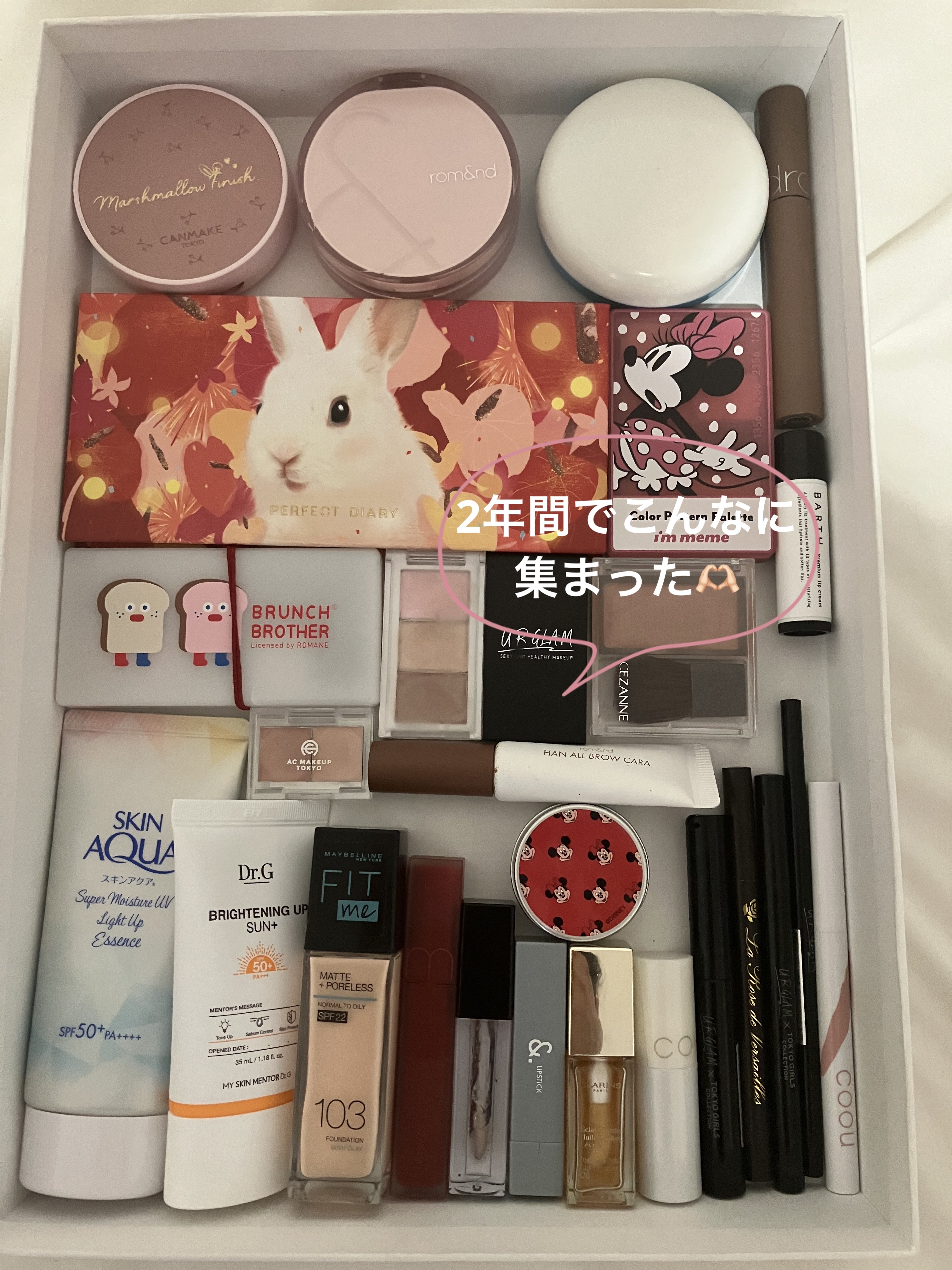 チークブラッシュ/CEZANNE/パウダーチークを使ったクチコミ（2枚目）