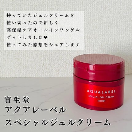 スペシャルジェルクリーム EX(モイスト)/アクアレーベル/オールインワン化粧品を使ったクチコミ(2枚目)