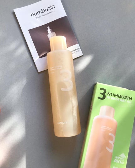 3番 うるツヤ発酵トナー/numbuzin/化粧水を使ったクチコミ(1枚目)