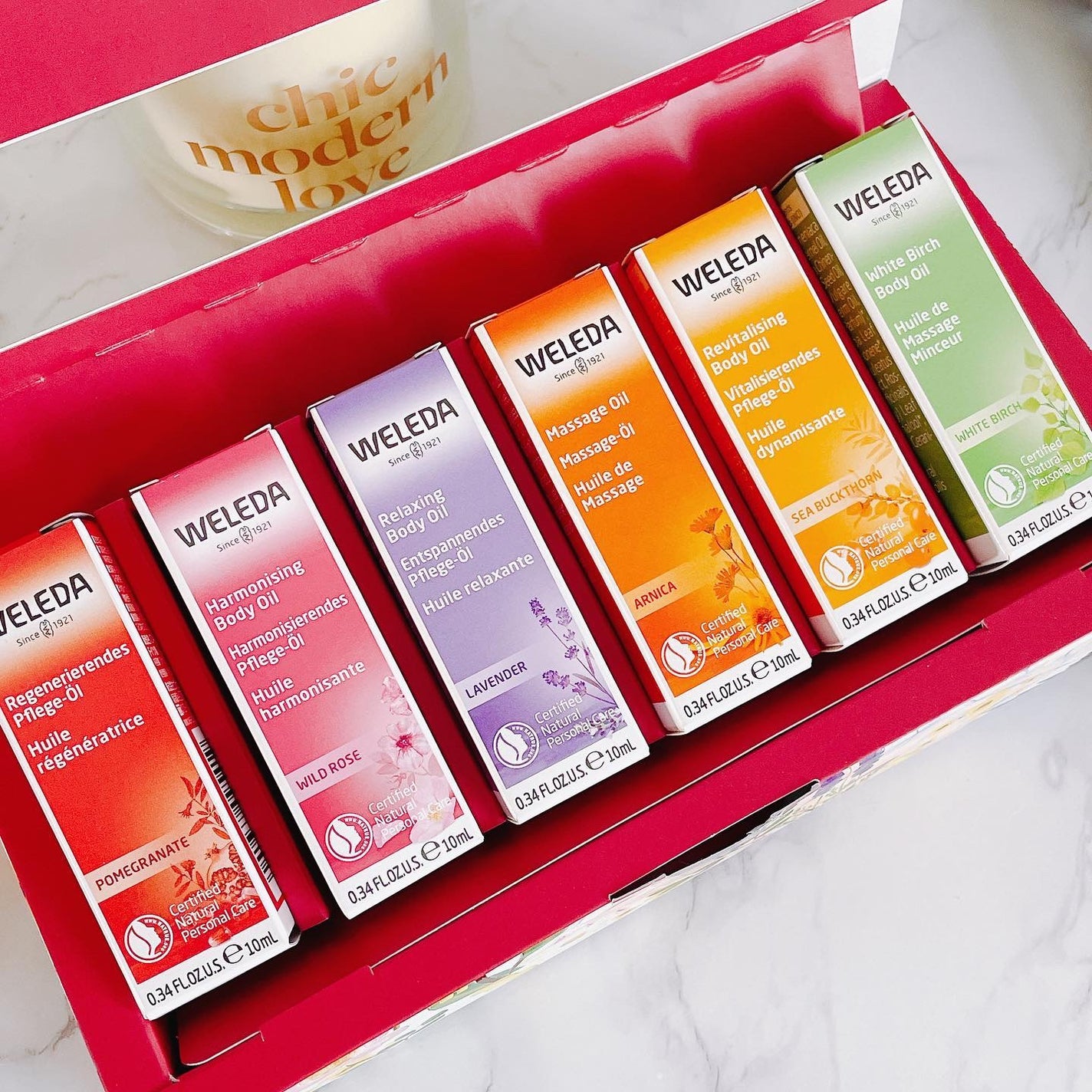 ボディオイル ミニギフト/WELEDA/その他キットセットを使ったクチコミ(2枚目)