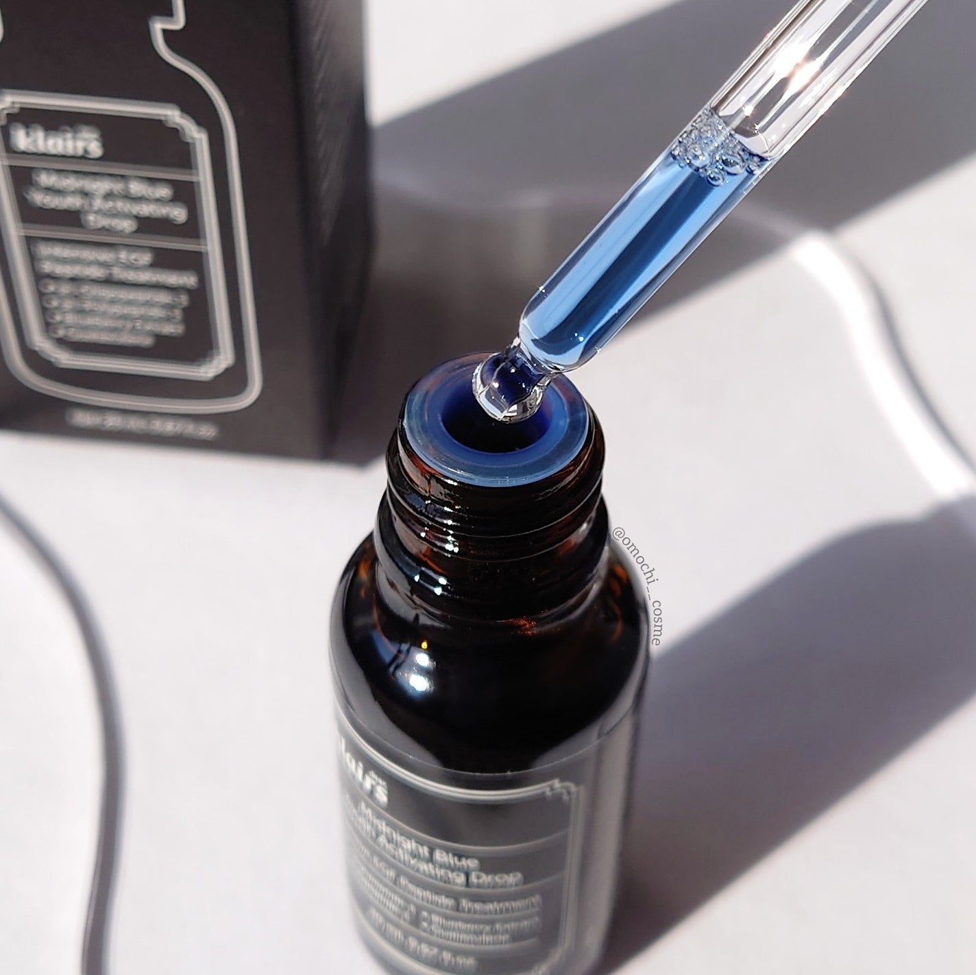 ミッドナイトブルーユースアクティベーティングドロップ(20ml)/Klairs/美容液を使ったクチコミ(2枚目)