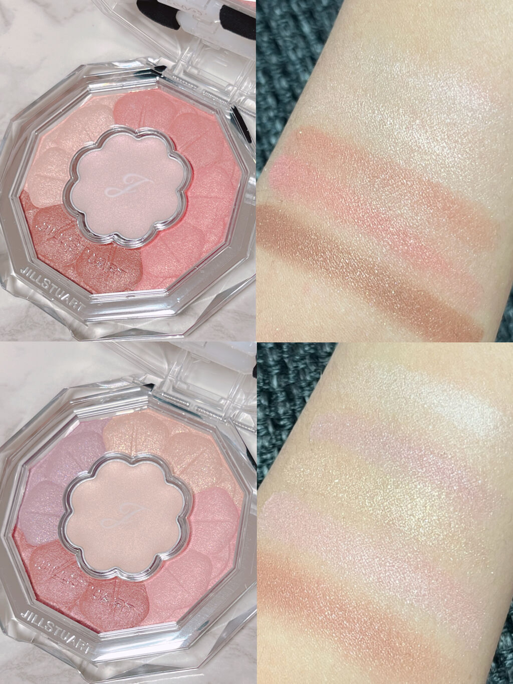 ジルスチュアート ブルームクチュール アイズ/JILL STUART/アイシャドウパレットを使ったクチコミ（3枚目）