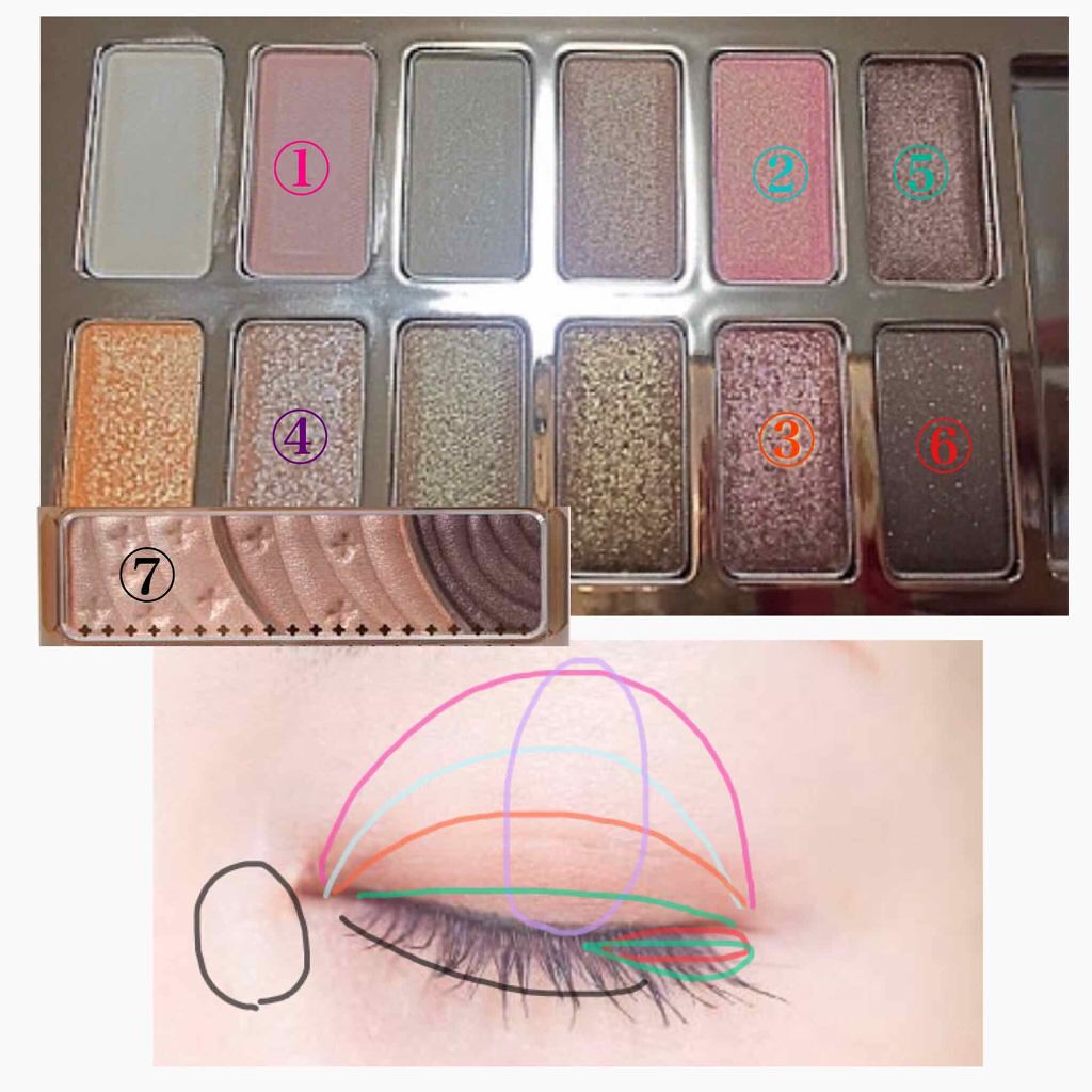 トーンアップアイシャドウ/CEZANNE/アイシャドウパレットを使ったクチコミ(3枚目)