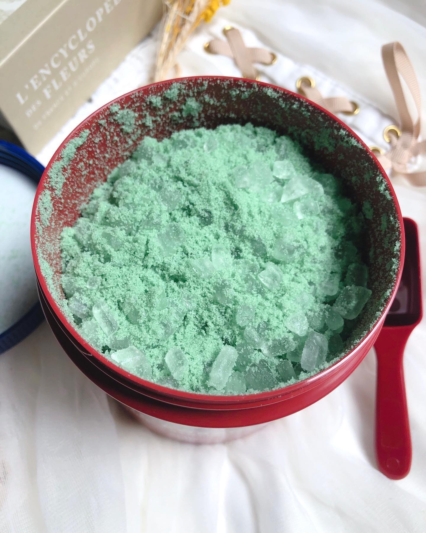 ミネラルバスパウダーオリジナル/イルコルポ/無機塩系入浴剤を使ったクチコミ（2枚目）