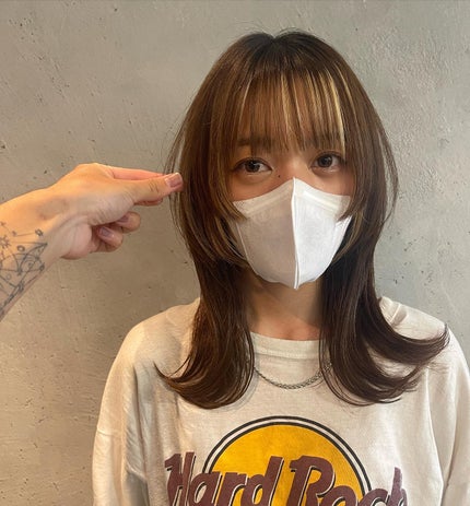 あつき on LIPS 「MyWork✂︎.姫カット人気です〜!11月の予約まだ空きある..」(1枚目)