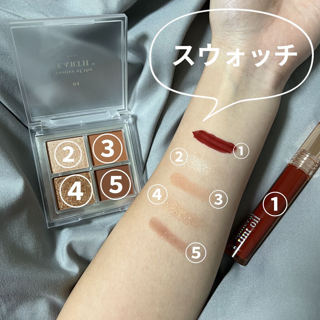 アイシャドウパレット/4U2/アイシャドウパレットを使ったクチコミ（2枚目）