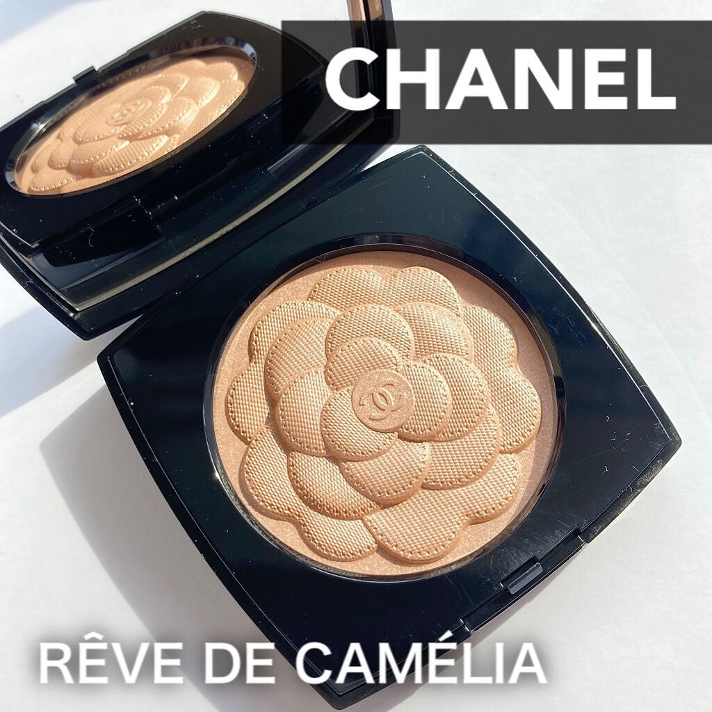 レーヴ ドゥ カメリア /CHANEL/パウダーハイライトを使ったクチコミ(1枚目)