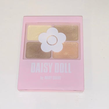 デイジードール アイカラー パレット BR-01 サンドブラウン/DAISY DOLL by MARY QUANT/アイシャドウパレットを使ったクチコミ（1枚目）