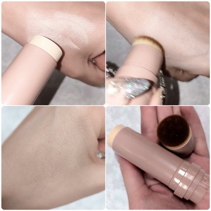 ヴィーガンナチュラルカバースティックファンデーション/DERMASHARE/その他ファンデーションを使ったクチコミ(3枚目)