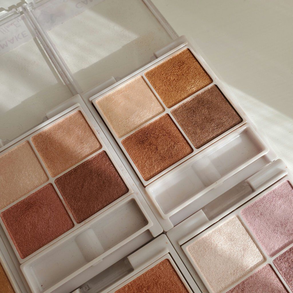 シルキースフレアイズ/キャンメイク/アイシャドウパレットを使ったクチコミ(2枚目)