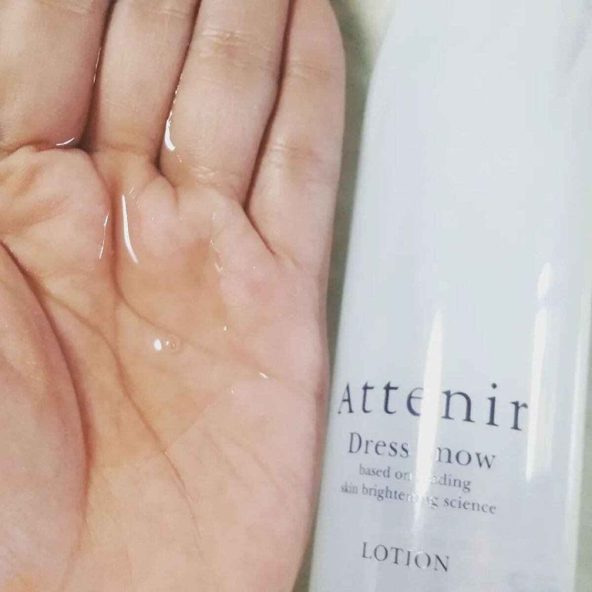 ドレススノー ローション【医薬部外品】 /アテニア/化粧水を使ったクチコミ（2枚目）