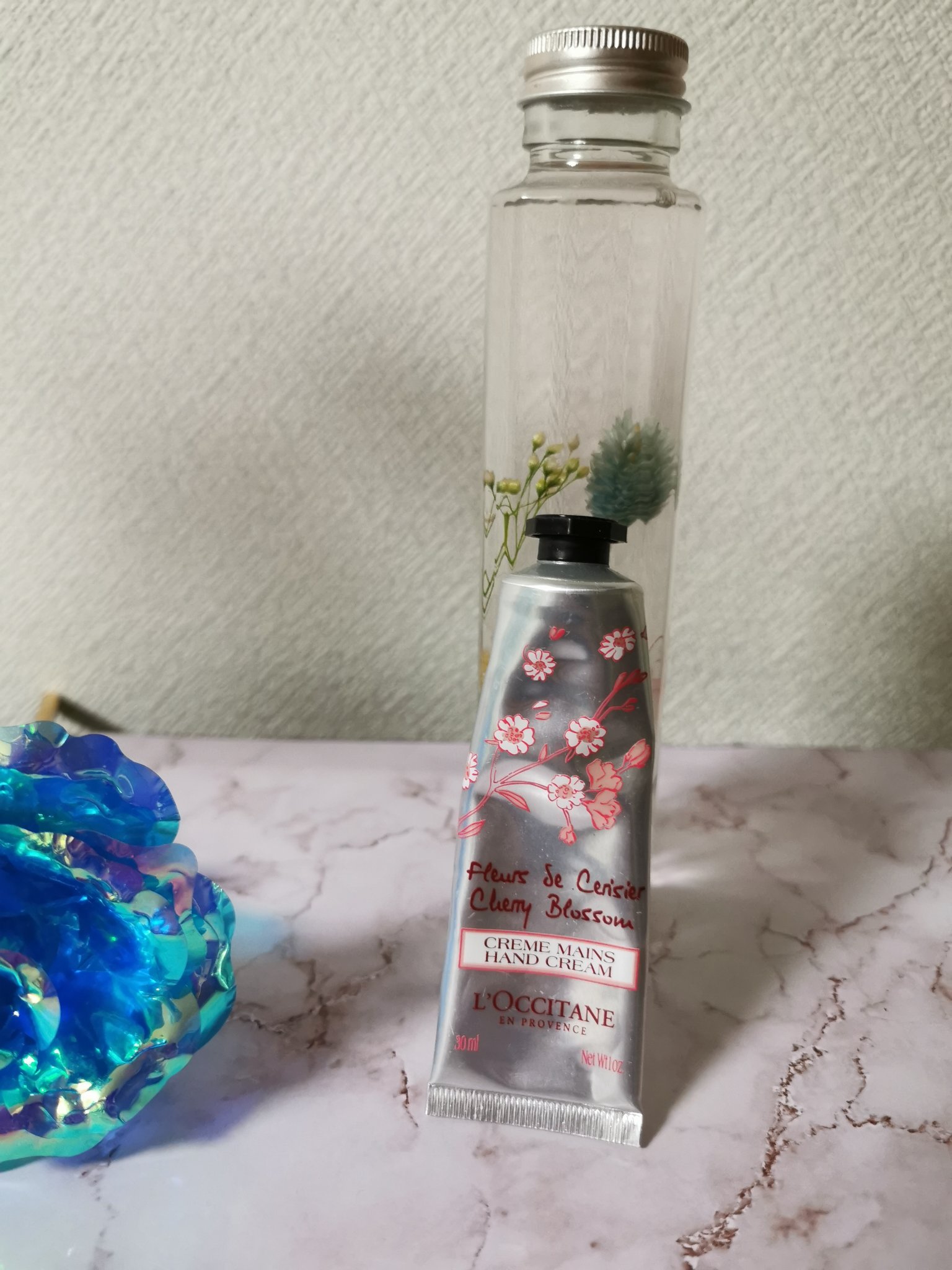 チェリーブロッサム ソフトハンドクリーム/L'OCCITANE/ハンドクリームを使ったクチコミ（1枚目）