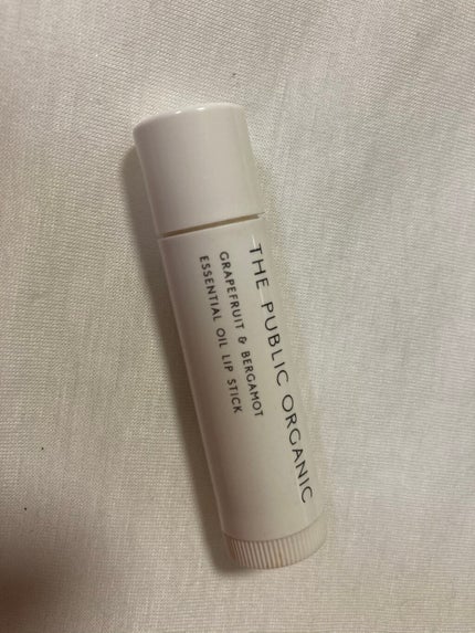 オーガニック認証 精油リップスティック スーパーポジティブ ライズ/THE PUBLIC ORGANIC/リップクリームを使ったクチコミ(1枚目)