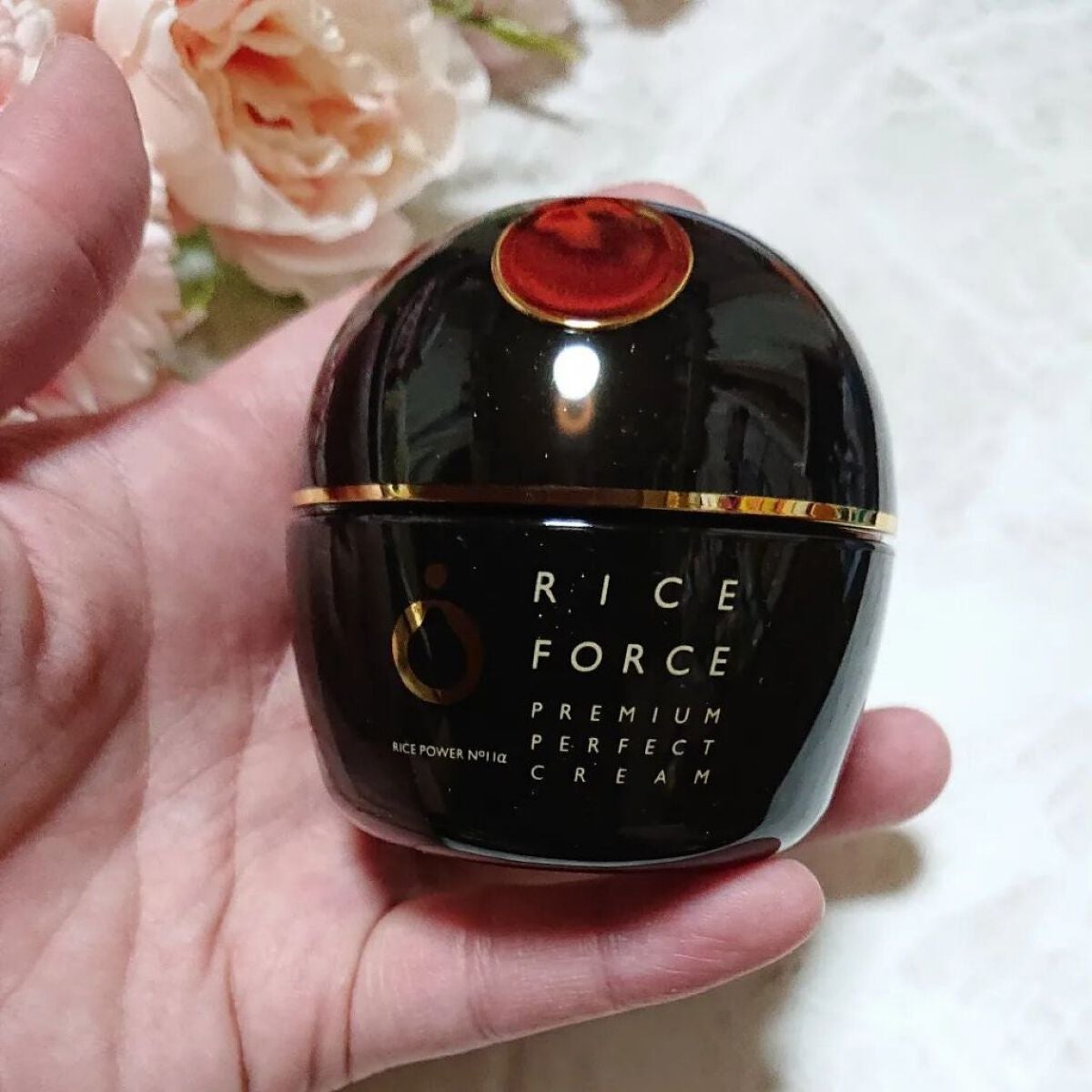 プレミアムパーフェクトクリーム/ライスフォース/フェイスクリームを使ったクチコミ(3枚目)