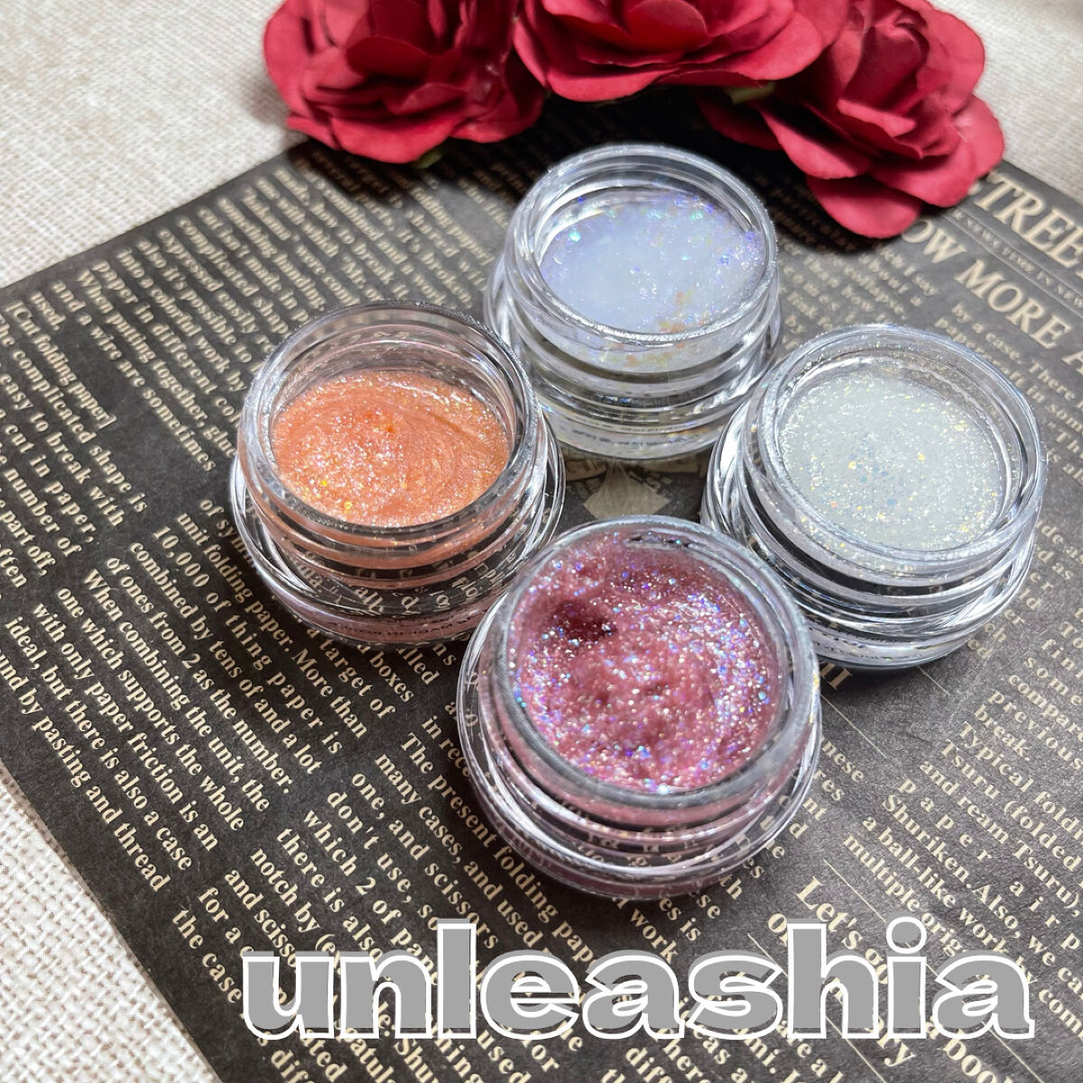 ゲットルーズグリッタージェル/unleashia/グリッターを使ったクチコミ（1枚目）