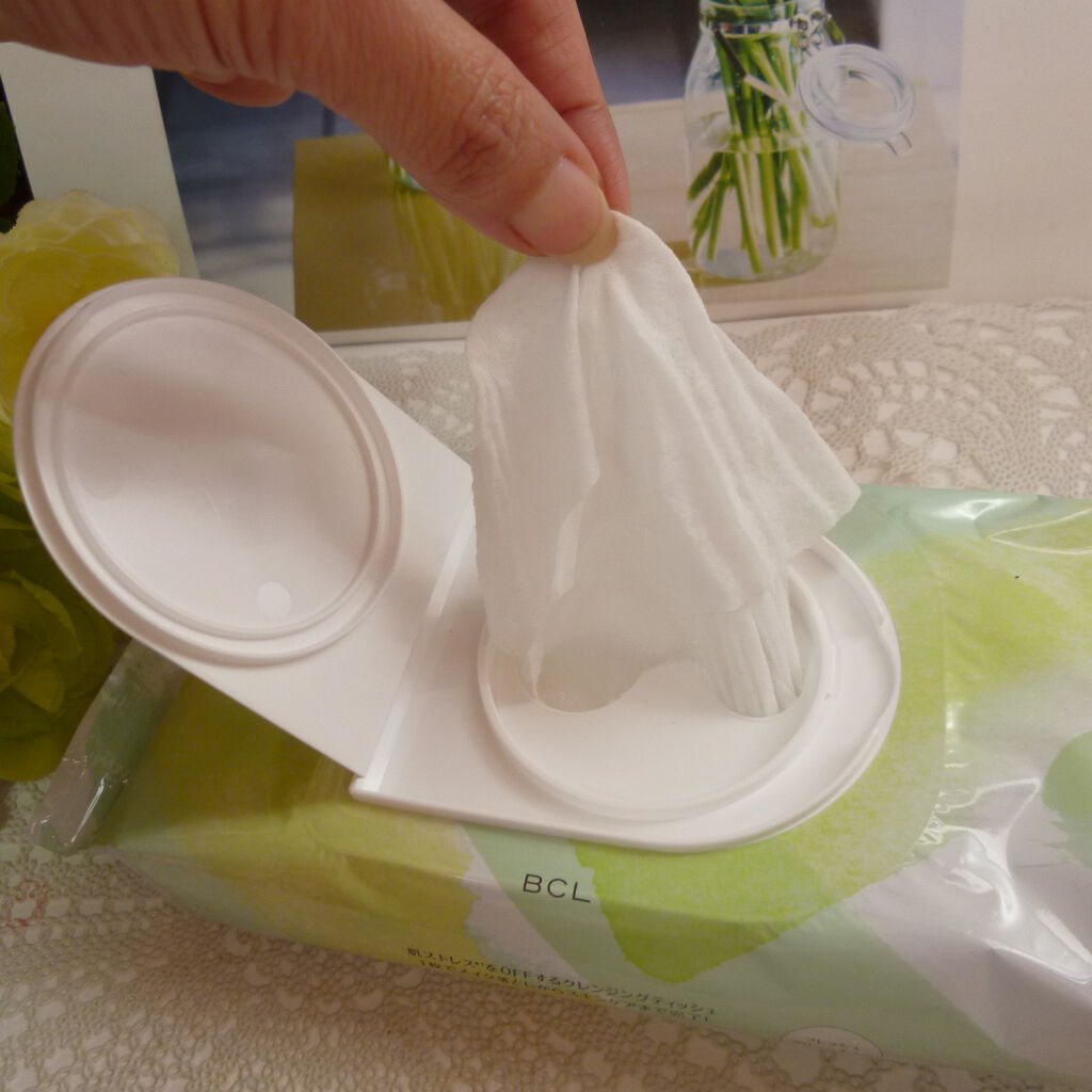 クレンジングティッシュ/チャトックス/クレンジングシートを使ったクチコミ（2枚目）