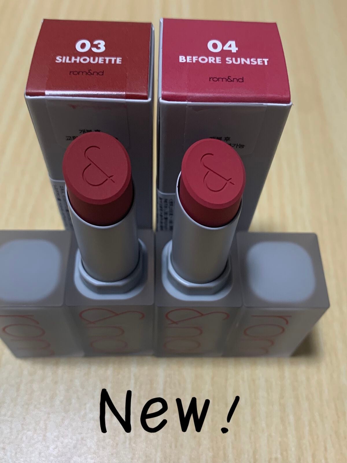 ゼロマットリップスティック/rom&nd/口紅を使ったクチコミ(1枚目)