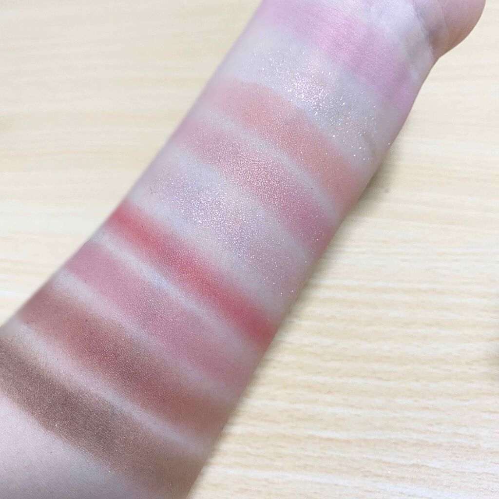 チェリーブロッサム アイシャドウ パレット 2020 Jeju Color Picker/innisfree/アイシャドウパレットを使ったクチコミ(4枚目)