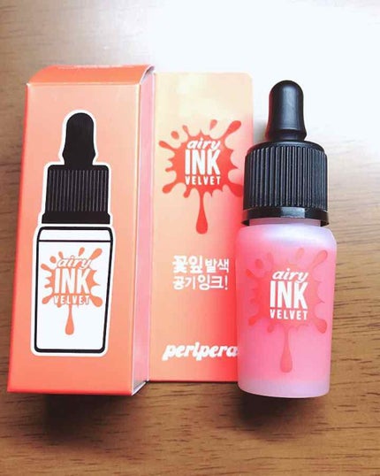 インク ベルベット/PERIPERA/口紅を使ったクチコミ(1枚目)