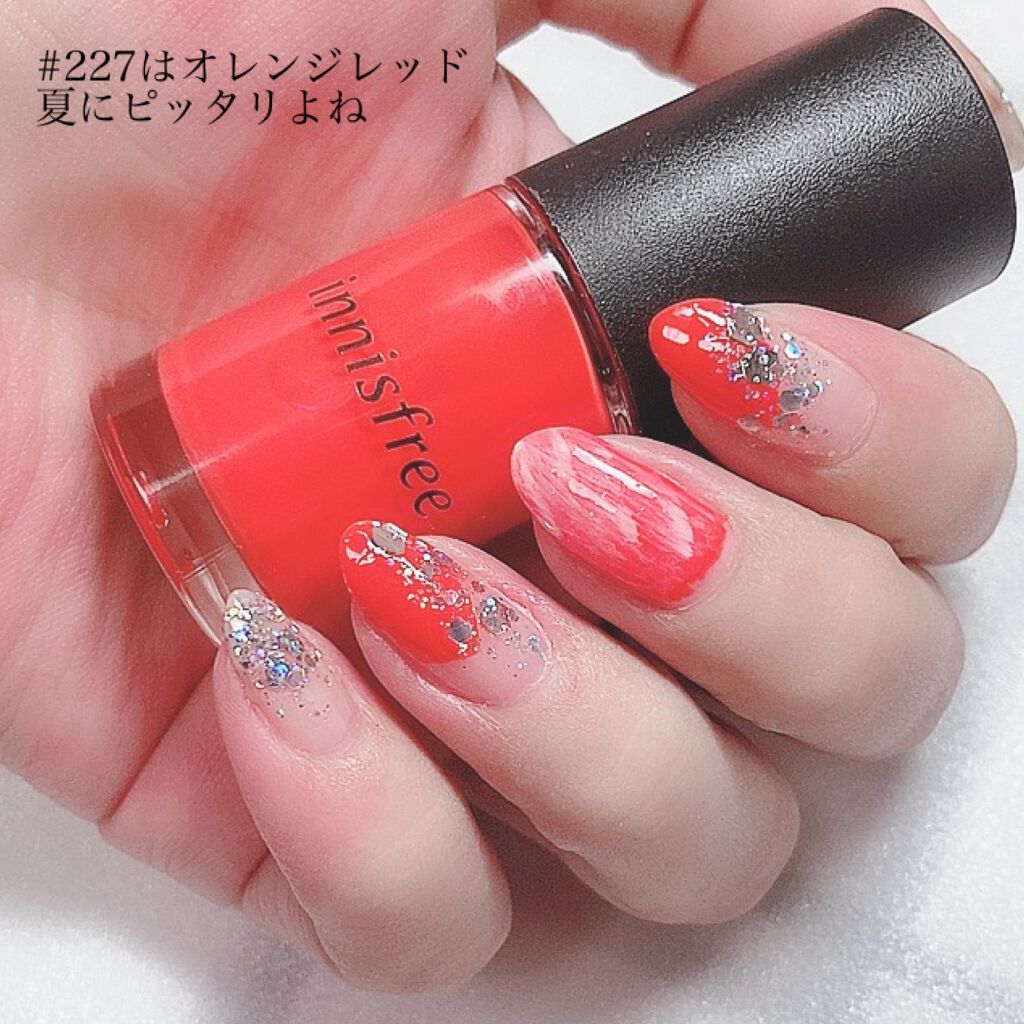 リアルカラーネイル/innisfree/マニキュアを使ったクチコミ(5枚目)