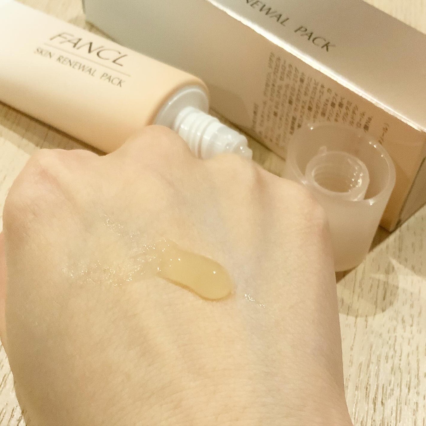 スキン リニューアルパック/ファンケル/洗い流すパック・マスクを使ったクチコミ(5枚目)