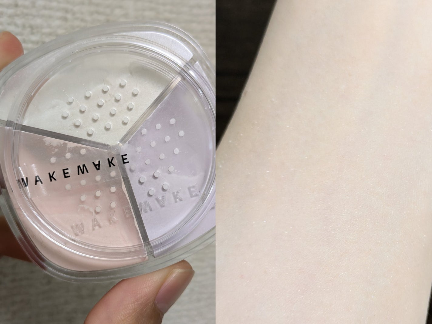 ソフトブラーリングアイパレット/wakemake/アイシャドウパレットを使ったクチコミ(7枚目)