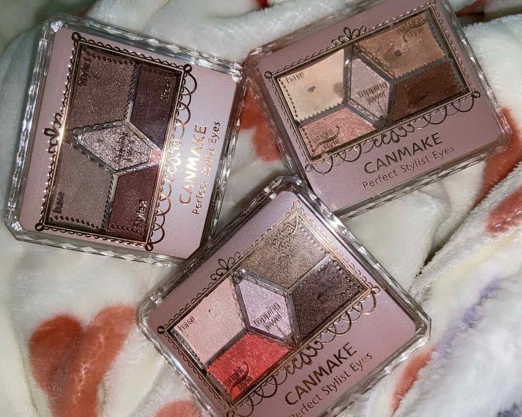 【旧品】パーフェクトスタイリストアイズ/キャンメイク/アイシャドウパレットを使ったクチコミ(1枚目)