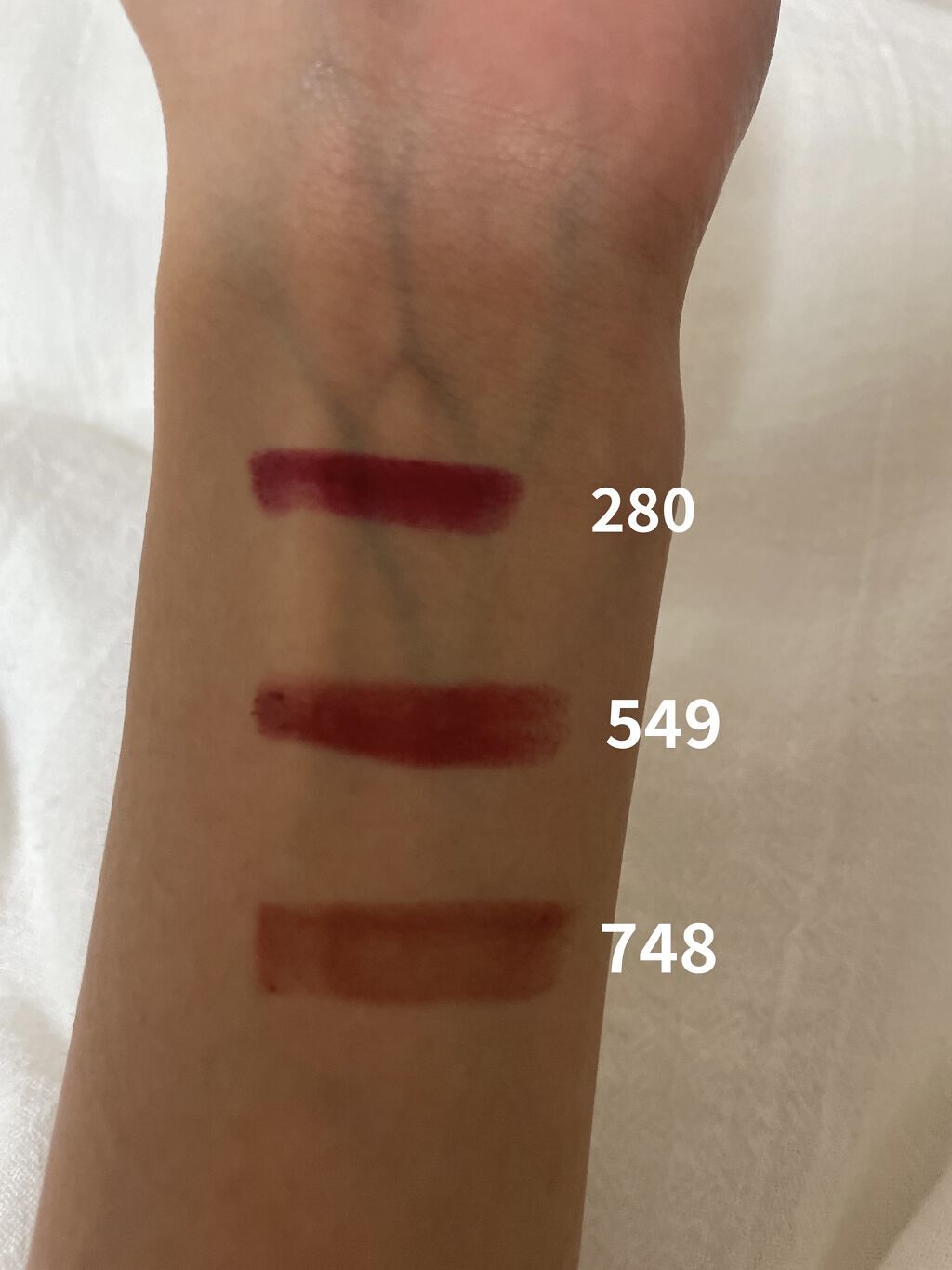 口紅（詰替用）/ちふれ/口紅を使ったクチコミ（3枚目）