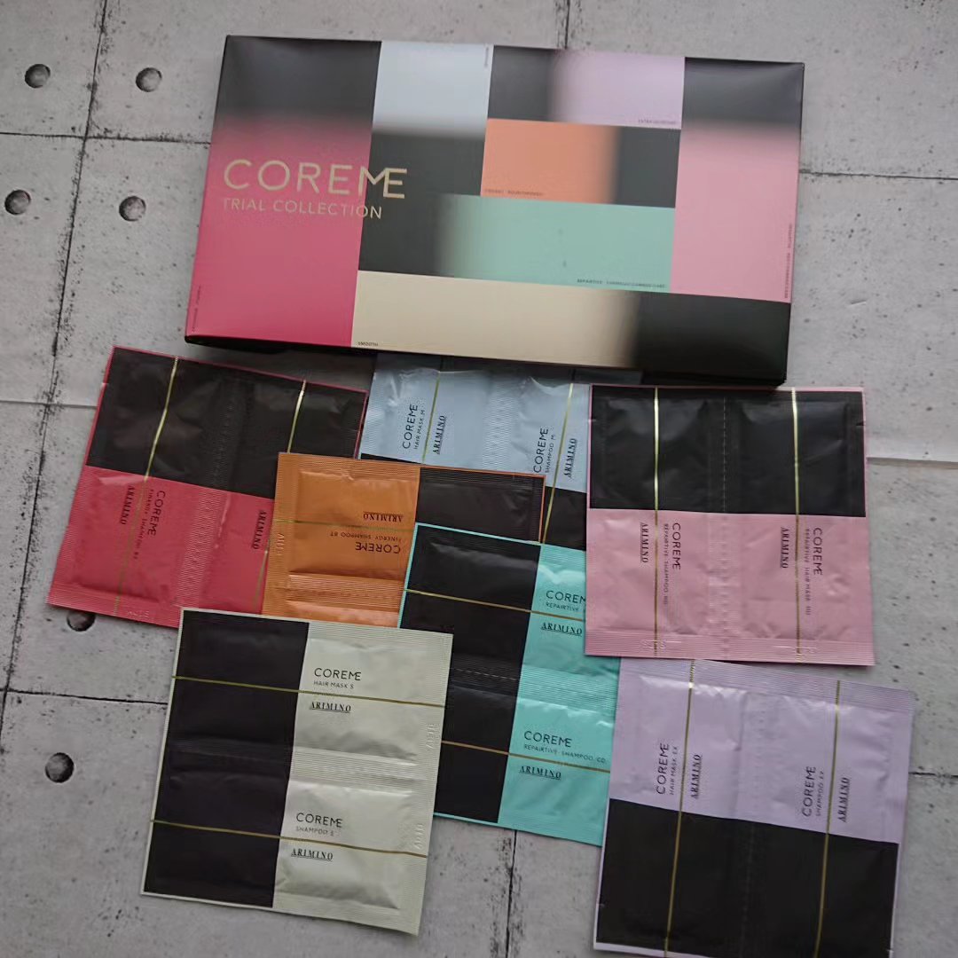 コアミートライアルコレクション/COREME/シャンプー・コンディショナーを使ったクチコミ（1枚目）