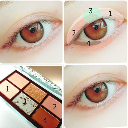 チョコミント スペシャルキット/ETUDE/メイクアップキットを使ったクチコミ(5枚目)